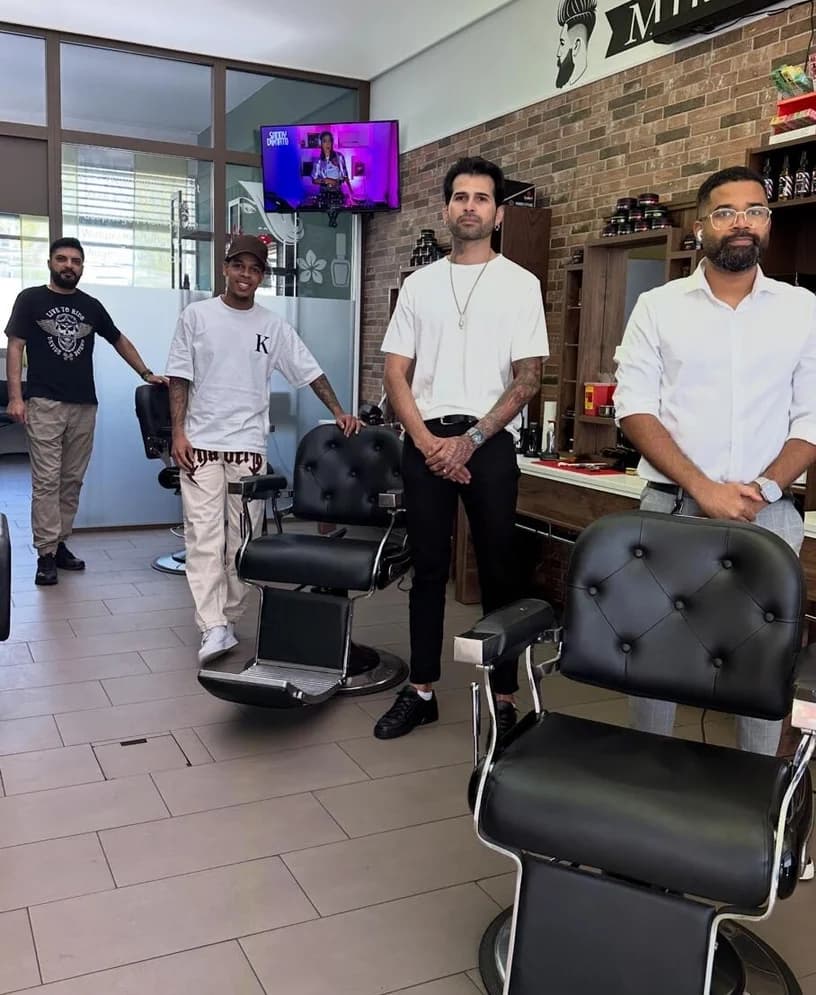 MIR Barber Team im Shop, Rotkreuz